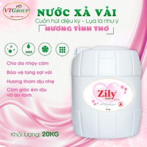Nước Xả Vải Zily Can 20kg - Tặng 1 Dây Xả Vải Zily