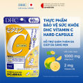 Thực phẩm bảo vệ sức khỏe DHC VITAMIN C HARD CAPSULE (20 ngày & 60 ngày) - Dạng viên uống hỗ trợ bổ sung Vitamin C. 