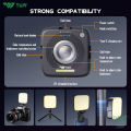 TNW DC06 LED Video Light Magnetic Mini Photography Light Selfie Fill Light With Clip Cold Shoe Mount Adapter For DSLR Shooting. 