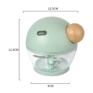 Chopper Manual Food Chopper Penggiling Daging Portable Blender Manual Blender Portable Ukuran 500 Ml