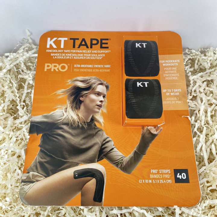 KT Tape Kinesiology Tape for Pain Relief and Support (40 Strips