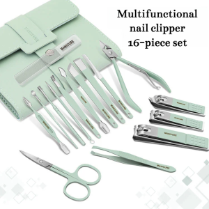 Rose Gold Nail Clippers Manicure Tool Set Metal Nail Clippers Cutting Scissors