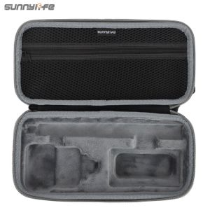 Sunnylife Portable Carrying Case for DJI Osmo 360 Hard Travel Storage Bag Shockproof Protective Organizer for Standard Expansion and Combo Accessories