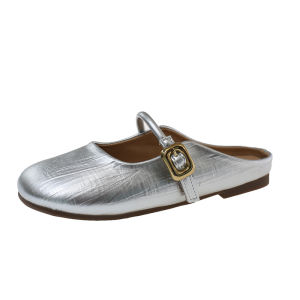[Free Shipping] Super soft sole closed-toe mules for women 2026 new spring-summer flat super soft slip-ons for women