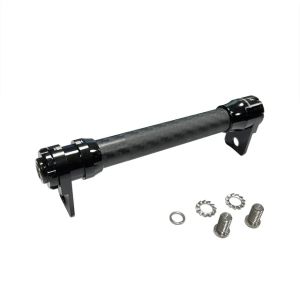 ตัวขยายล้อจักรยานคาร์บอนอัลลอยแบบง่ายสำหรับ P T Line A C Brompton การต่อล้อแกนยืดสไลด์แบบง่าย66G