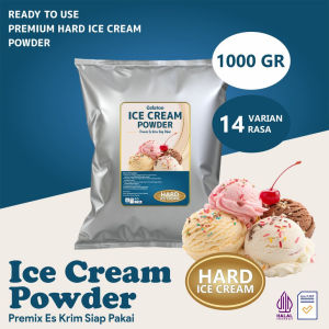 Bubuk Es Krim Hard Premium Instan Siap Saji 100 gram Hard Ice Cream Premium Powder Gelatoo Aneka Rasa 100gram