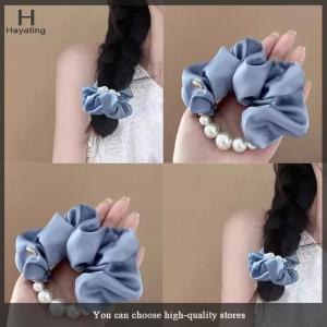 Hayating Elegant s Large Scrunchie Hair Band For Women Sweet Hair Ornament Elastics Ponytail Holders Hair Tie Hair Accessories