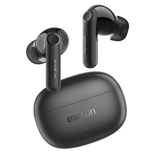 EarFun Air Life Wireless Earbuds 12mm Driver with Deep Bass Bluetooth 5.4 In-Ear Earbuds 4 Mics AI ENC Call 35H Playtime 30 Preset EQs Via App Comfortable Fit Wireless Charging IPX5 Waterproof