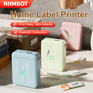 NIIMBOT D110_M Wireless Bluetooth Thermal Label Printer Thats Convenient for Labeling and Organizing Your Home Office or Kitchen Items