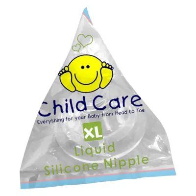 Child Care 100% Liquid Silicone Standard Neck Nipple
