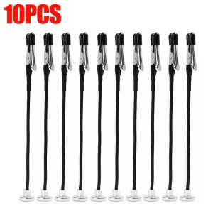 30PCS Magnetic Alligator Clips Model Painting Stand Base Holder Flexible Metal Price Tag Card Photo Clamp Airbrush Accessory