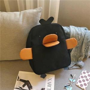 COD 2024 Beg Sekolah Lapang Kartun Beg Galas Itik Kuning Kecil Bera Baru Beg Wanita Comel Beg Sekolah Itik Beg Galas Comel  Sem