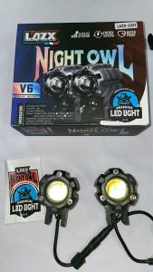 LAZX Mini Driving Light 3-Ways LED For Motorcycle V6 1003 WIRE UNIVERSAL