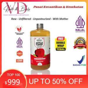 Cuka Apel Organic Original | Apple Cider Vinegar 500 ml | Cuka Apel Premium Organic Original BPOM dan Halal