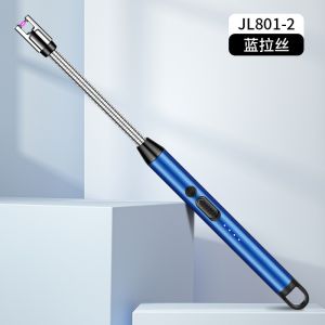 Iighte rElectric ARC BBQ Lighter Candle Lighter USB Rechargeable Windproof Atomic Plasma Spark Pemuka  防风加长打火机 天燃气充电点火器
