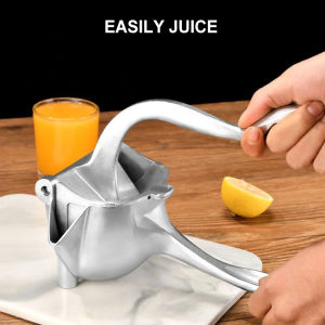 Manual Juicer Household Aluminum Alloy Fruit Stainless Steel Juicer Lemon Clip Convenient Multifunctional Hand Juicer
