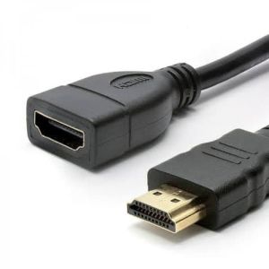 Sambungan kabel Proyektor HDTV HDMI Male to HDTV HDMI Female 30cm 50cm 150cm panjang 30 cm 50 cm 150 cm