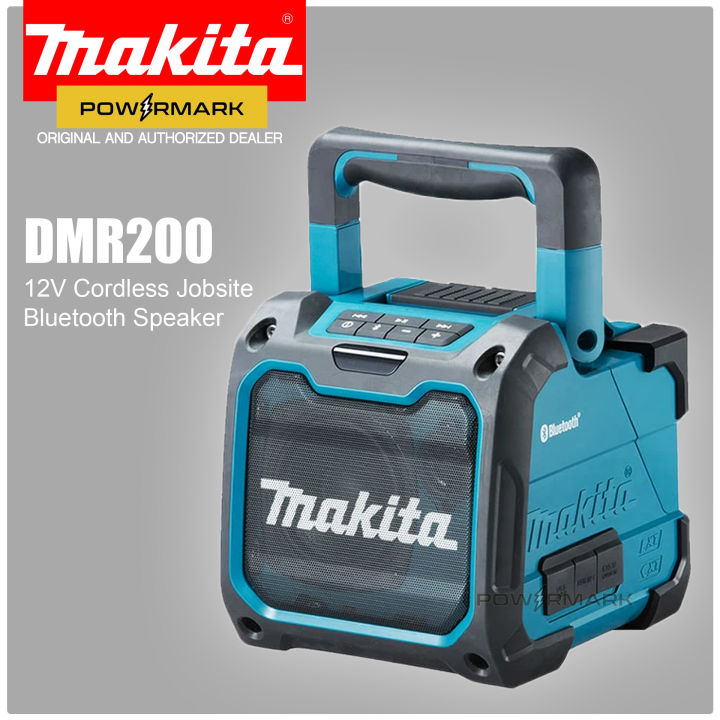 Altoparlante Bluetooth Makita DMR200 - 18V Compatibile Batterie Makita