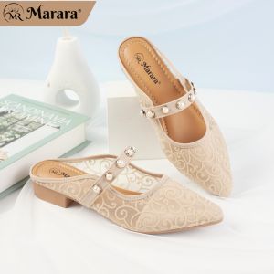 Marara - Sandal Wanita Selop Bapau Maisa - Krem
