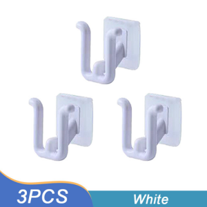 3pcs Bathroom Slipper Rack No Punch Wall Mount Simple Shoe Rack Self Adhesive Waterproof Home Storage Hook Shoe Rack