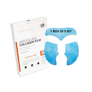 1 Box Isi 5 Set Collagen Film Treatment Kecantikam Korea | Pencerah Wajah Anti Kerutan & Penuaan