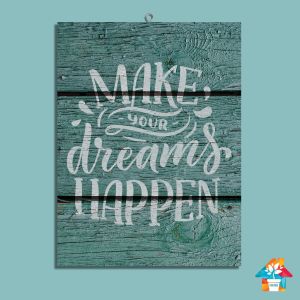 HIASAN DINDING MOTIVASI QUOTES DEKOR PAJANGAN POSTER KAYU DEKORASI KAMAR RUMAH