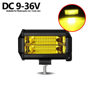 MODIFIKASIMARKET - LAMPU TEMBAK SOROT LED BAR CREE CWL 24 MATA 2 SUSUN LED MOBIL 72W 12-24 VOLT