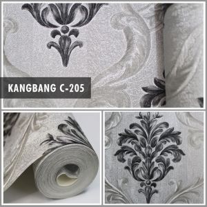 Wallpaper dinding premium european Style Classic 8 warna C199 - C206 ukuran 53cm x10M