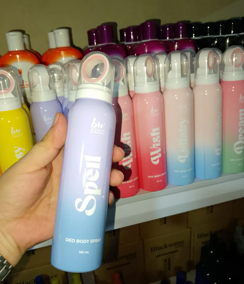 BW Women Deo Body Spray 150ml (NEWST SCENTS) MUST TRY! ANTI-BACTERIAL  PERFUME