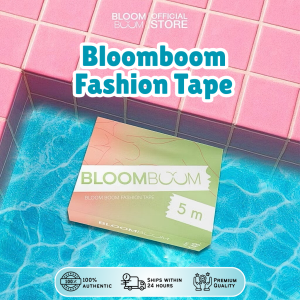 BloomBoom Anti-Exposure Fashion Tape 5M – Double-Sided Invisible Clothing & Body Adhesive / Pita Fesyen Pelekat Baju