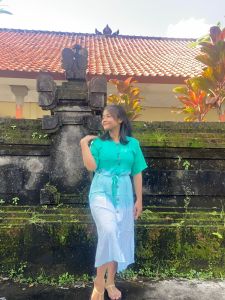 dress MAXI FULL KANCING SUPER SELLER MUAT BB 80KG