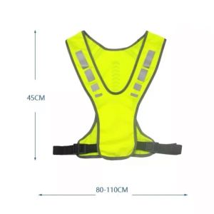 OUTDOORMORE 2024 New Reflectorized Vest For Motorcycle Running Safety Vest Reflective Vest