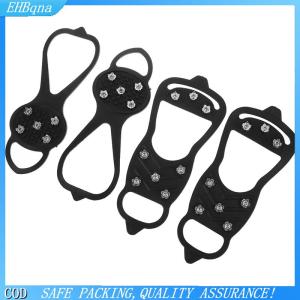 COD Mùa Đông Thể Thao Giày Bìa Cho Phụ Nữ Người Đàn Ông 2Pcs 5 8-Stud Chống Trượt Băng Móng Vuốt Tuyết Leo Spike Grips Crampon Cleats Khởi Động Bìa