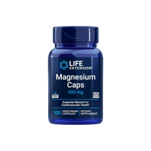 Life Extension Magnesium 500mg 100 Vegetarian Capsules