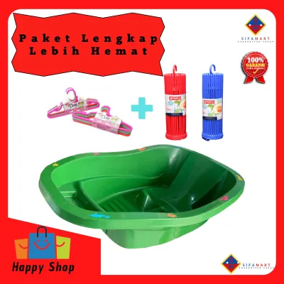 BAK MANDI BAYI / FOLDING 30 STIK REIVO / HANGER DORA / 1 SET