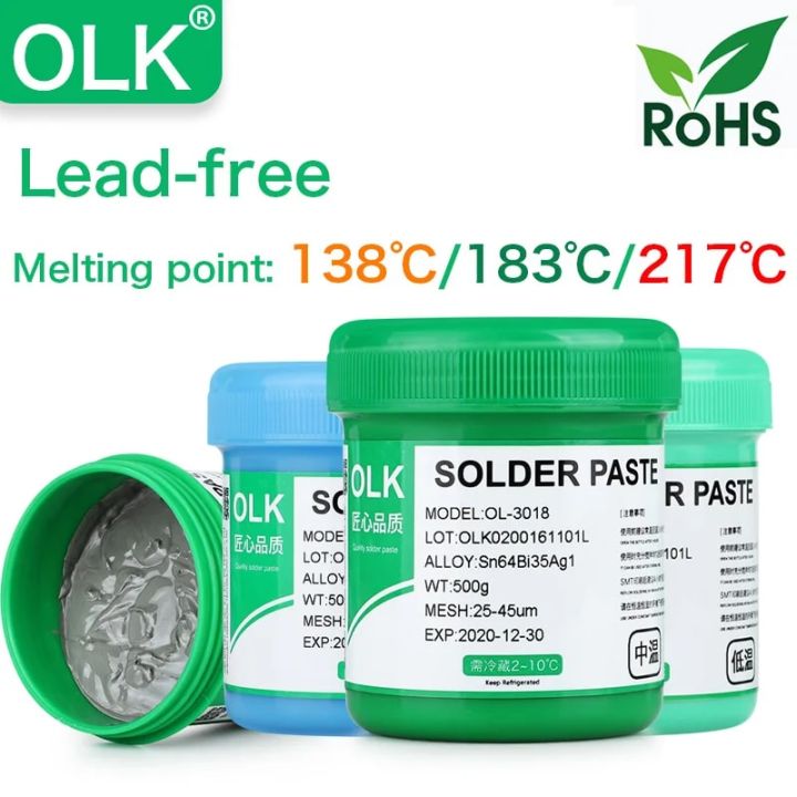 【Expert 500g LeadFree Silver Solder Paste Low Medium And