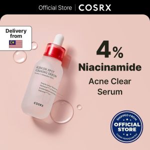 COSRX AC Collection Blemish Spot Clearing Serum 40ml | 4% Niacinamide 85% Propolis CentellAC-Rx Post-Acne Care Dark Spot Fading