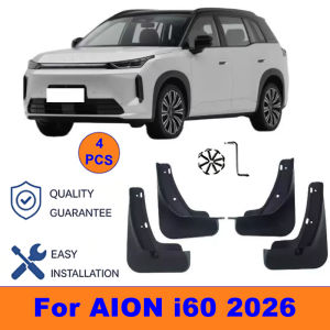 4Pcs Mud Flaps For AION i60 2026 - Splash Guards Front&Rear Wheel Fender Mudguards Car Exterior Protection Accessories