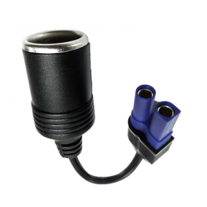 12V Car Emergency Start Power Adapter EC5 Female to Lighter Socket Adapter Cable for Jump Starter Connector