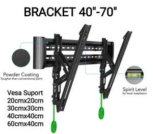 bracket tv flexibel 32 40 42 43 50 55 60 65 70 75 inch bi untuk semua merk tv