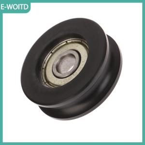 【E-WOITD】 Cho cửa trượt cửa sổ U rãnh Con lăn ròng rọc 626 mang thép mang Con lăn tiêm bọc hình chữ U ròng rọc bánh xe