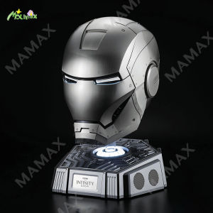 【SG Ready Stock】1:1 Scale Wearable Iron Man Helmet Bluetooth Speaker★Voice/Remote/Touch Control✅LED Eye Lights✅Metallic Sound Effects✅Collectors Edition✅Christmas/Birthday Gift/Presents✅