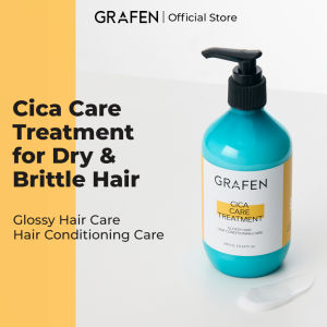 [GRAFEN] Cica Care Treatment 300ml Scalp Soothing & Calming Care • Intensive Nourishment for Damaged Hair • Restores Scalp pH Balance • Cica Complex for Sensitive Scalp Relief • Silky & Smooth Hair Finish • Moisture-Locking Formula for Dry Scalp