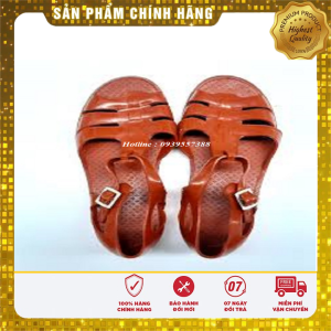 DÉP XĂNG ĐAN QUAI NGANG DÉP DỌ LAO ĐỘNG DÉP DỌ NÂU ĐỎ NAM