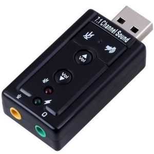 USB Sound Card 5.1/7.1 Cổng USB Ra Âm Thanh 3.5mm – Có Nút Chỉnh Âm Lượng Dùng Cho PC Laptop