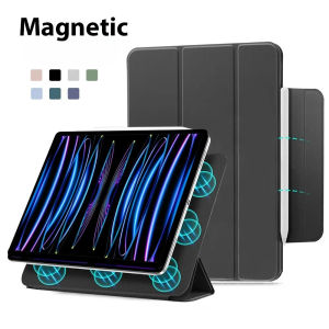Strong Magnetic Smart Case for Xiaomi Pad 7 6 5 Pro 6S Pro 12.4 2024 with Auto Sleep Wake Up