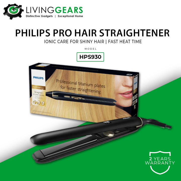 Philips professional hair straightener best sale