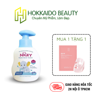 Tắm gội trẻ em Nicky lành tính mềm mượt 300ml