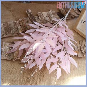 【Enthusiasm】🌟🌟【Hot Sale】🎈 artificial leaves bouquet willow wedding backdrop faux foliage home decor