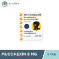 Mucohexin 8 mg 4 Tablet - Obat Pengencer Dahak. 